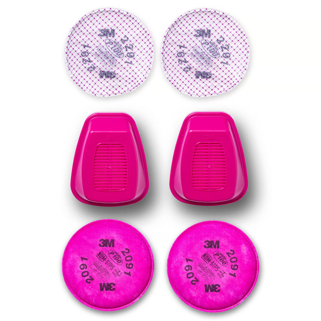 OmniMask Adapters for 3M Filters Retail Package