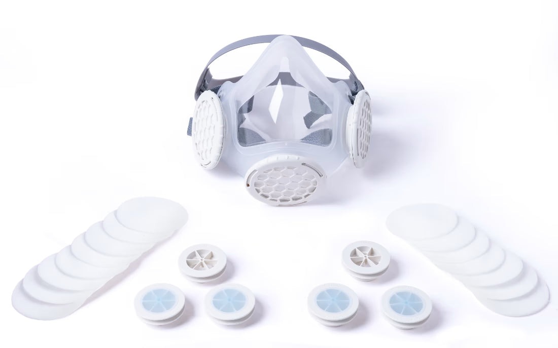 OmniMask bundle with adapters for 3M and Honeywell